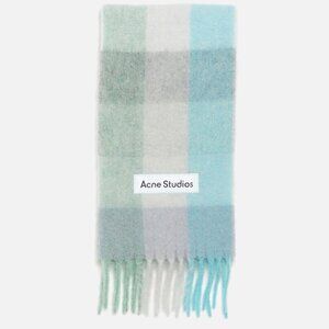 Acne Multicolor Checkered Scarf